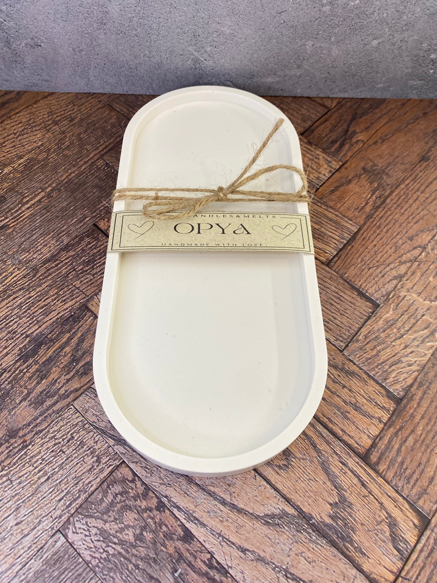 Deko Tablett,Schmucktablett, Jesin, Handgemacht