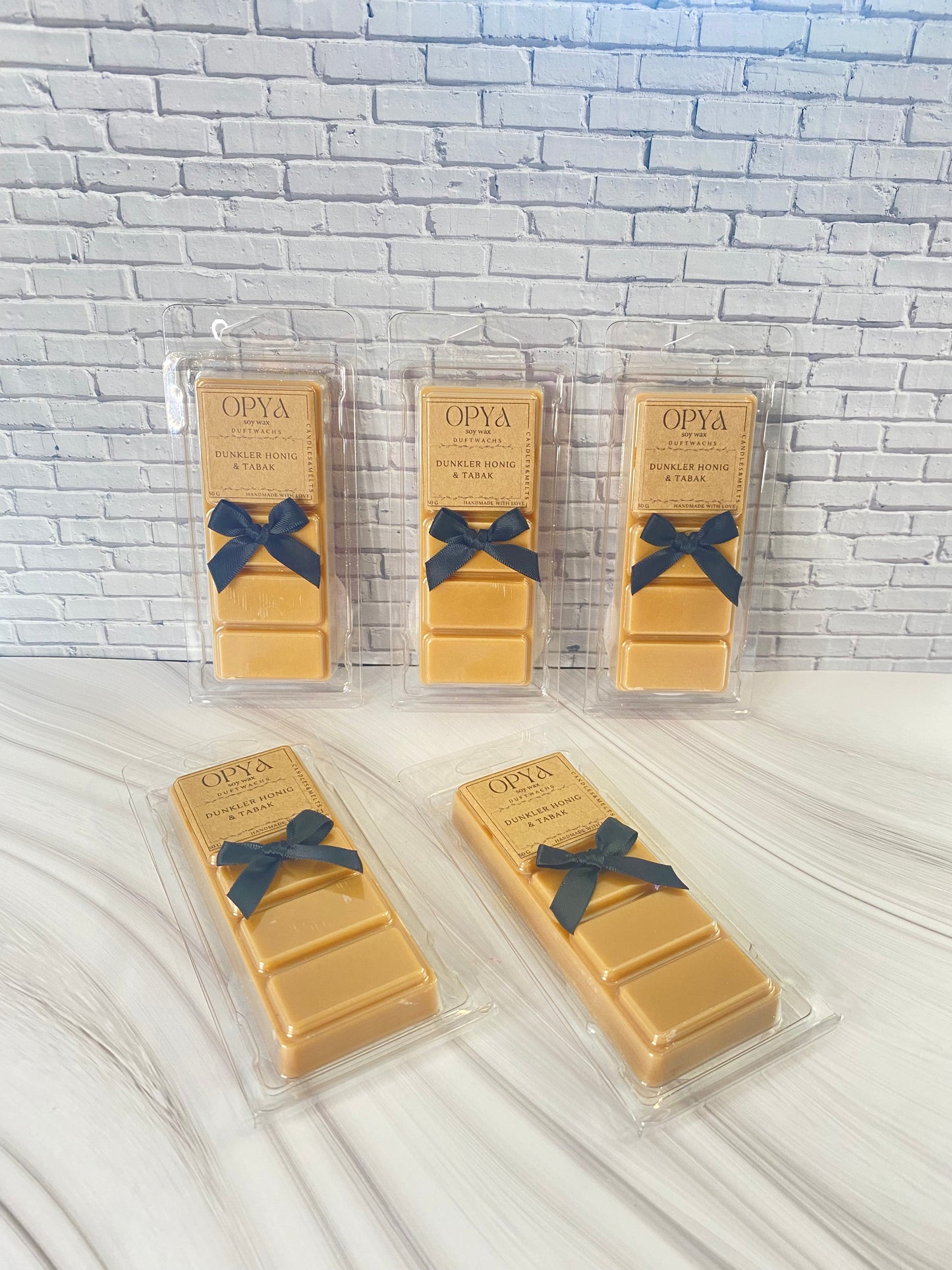 Melts / Duftwachs für Duftlampe - Dunkler Honig & Tabak, 50g