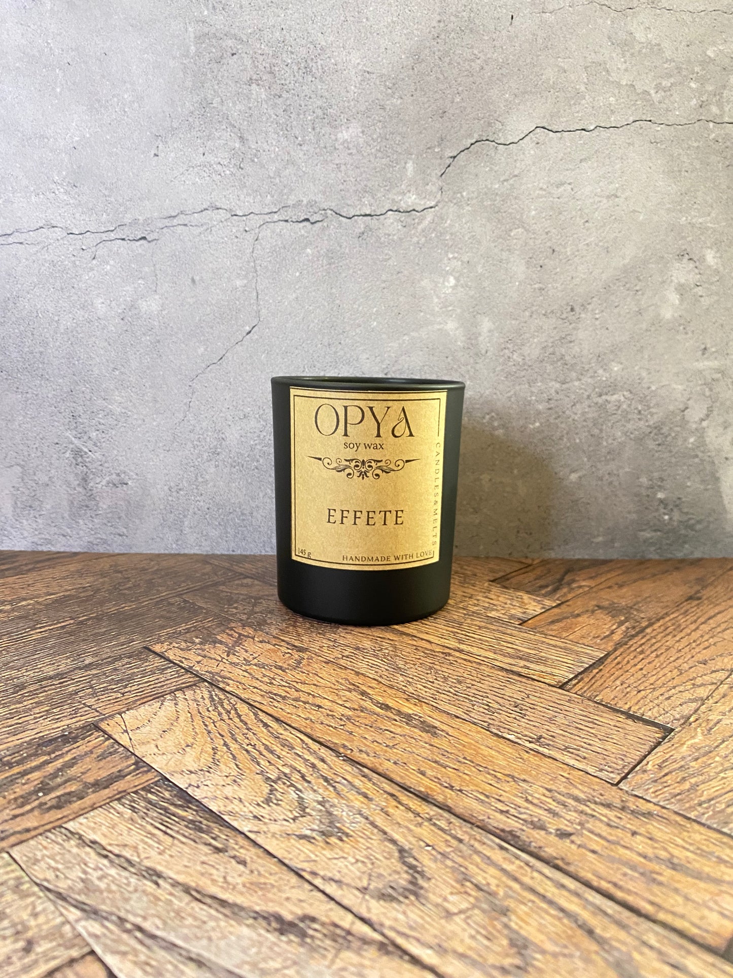 Duftkerze im Glas   - Duft "EFFETE" 145 g