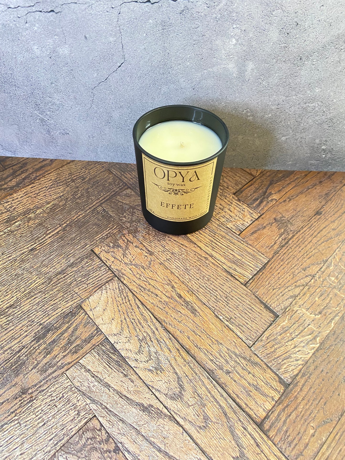 Duftkerze im Glas   - Duft "EFFETE" 145 g