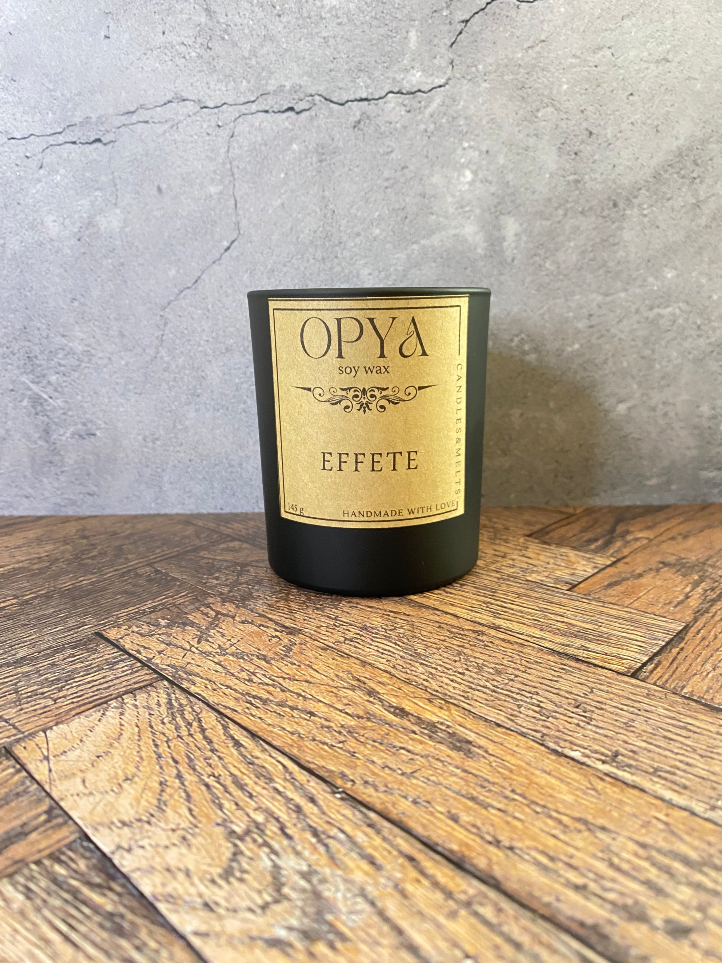 Duftkerze im Glas   - Duft "EFFETE" 145 g