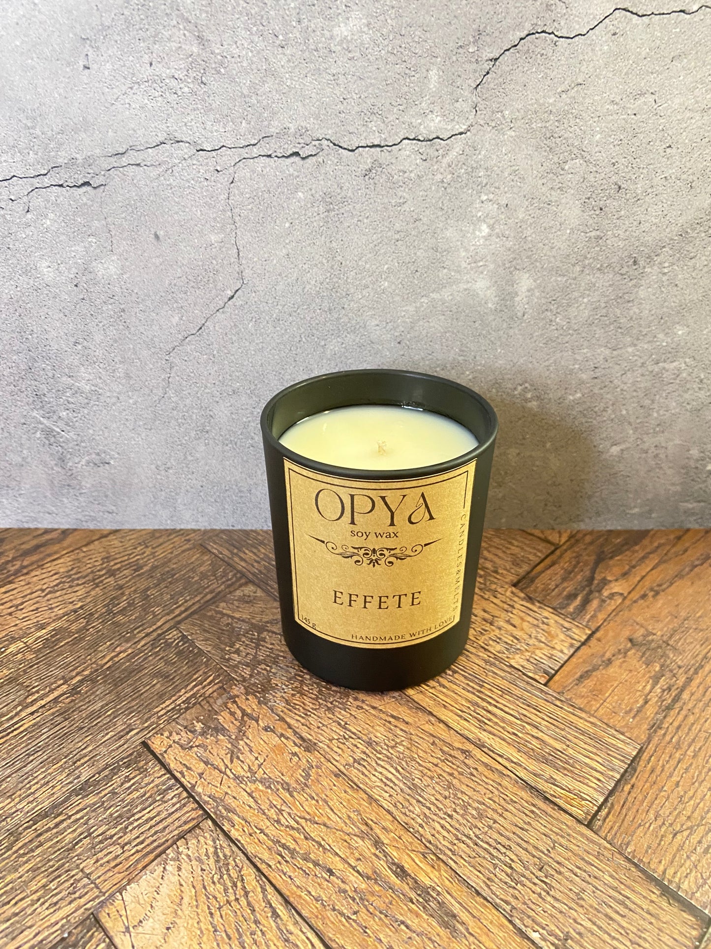 Duftkerze im Glas   - Duft "EFFETE" 145 g