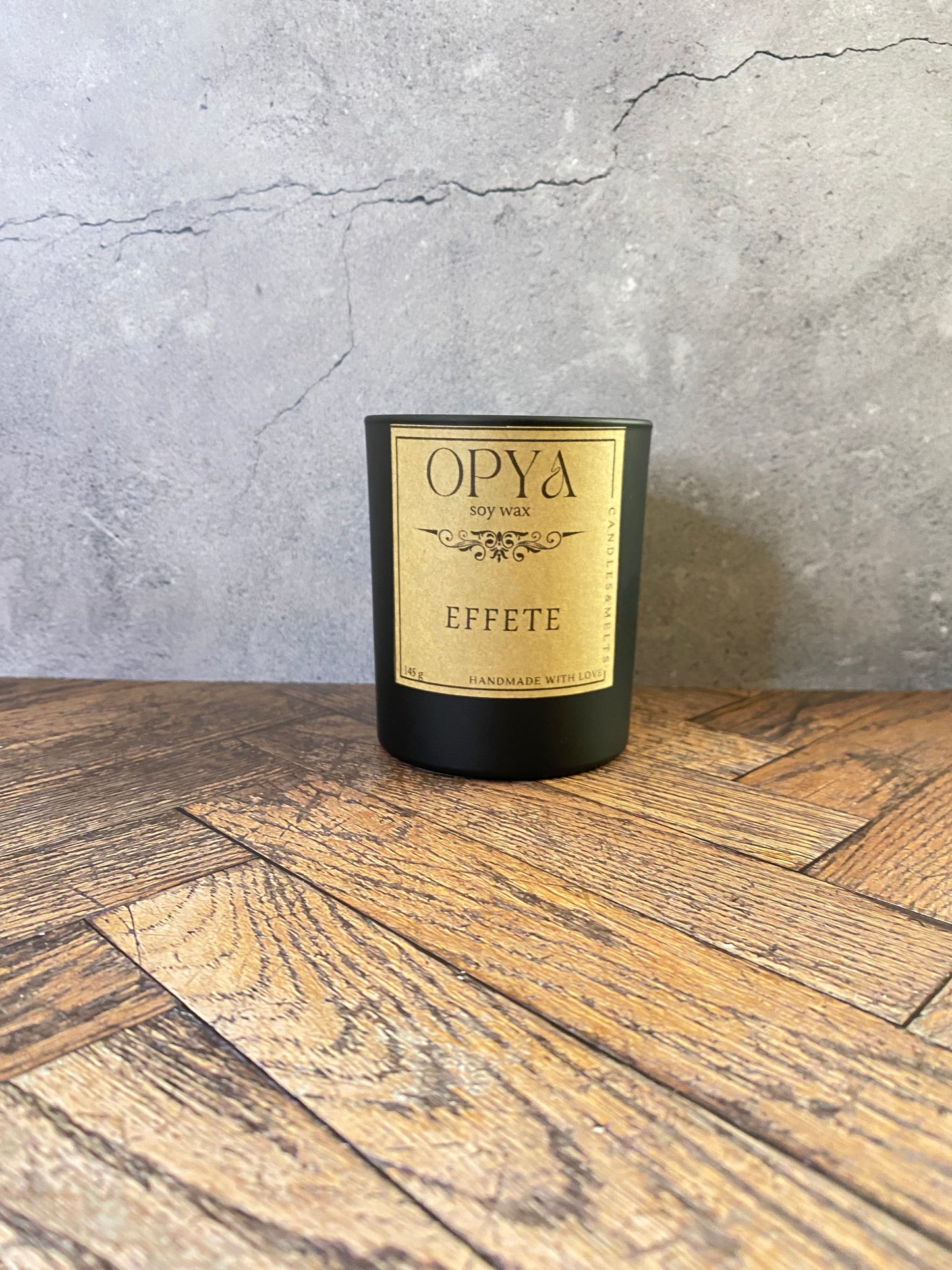 Duftkerze im Glas   - Duft "EFFETE" 145 g