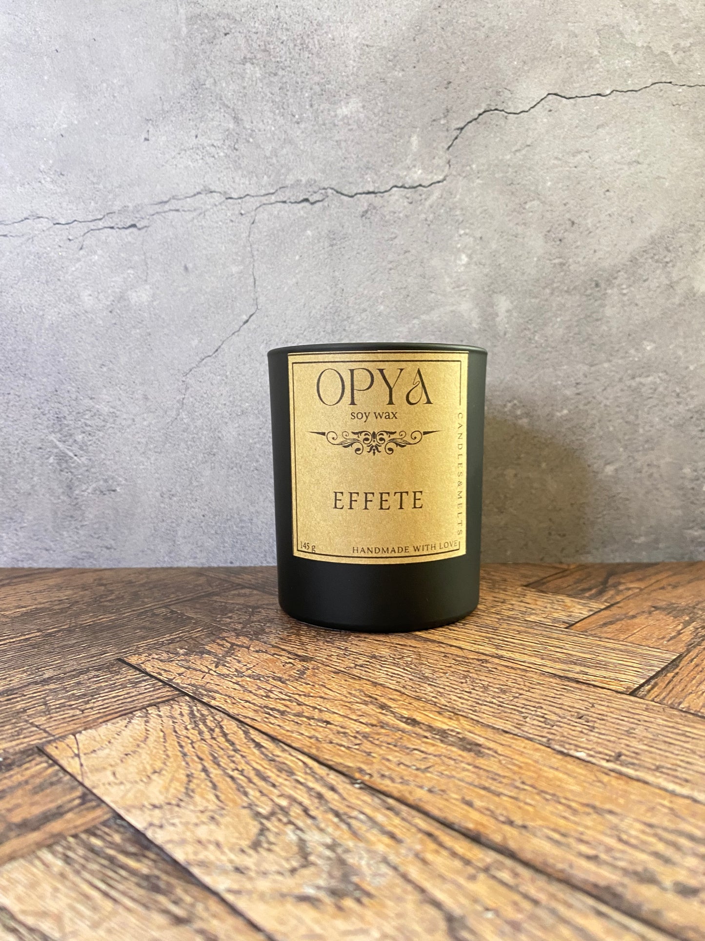 Duftkerze im Glas   - Duft "EFFETE" 145 g