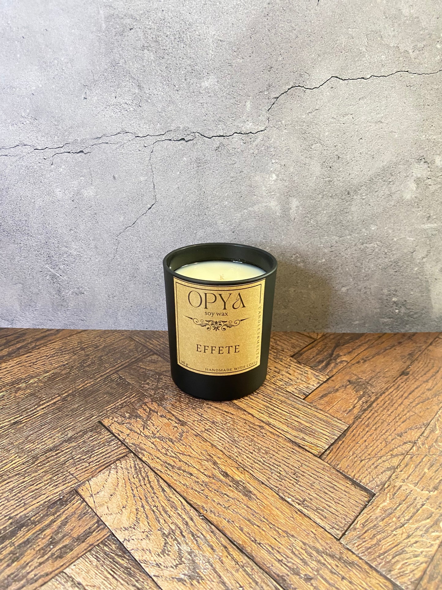 Duftkerze im Glas   - Duft "EFFETE" 145 g