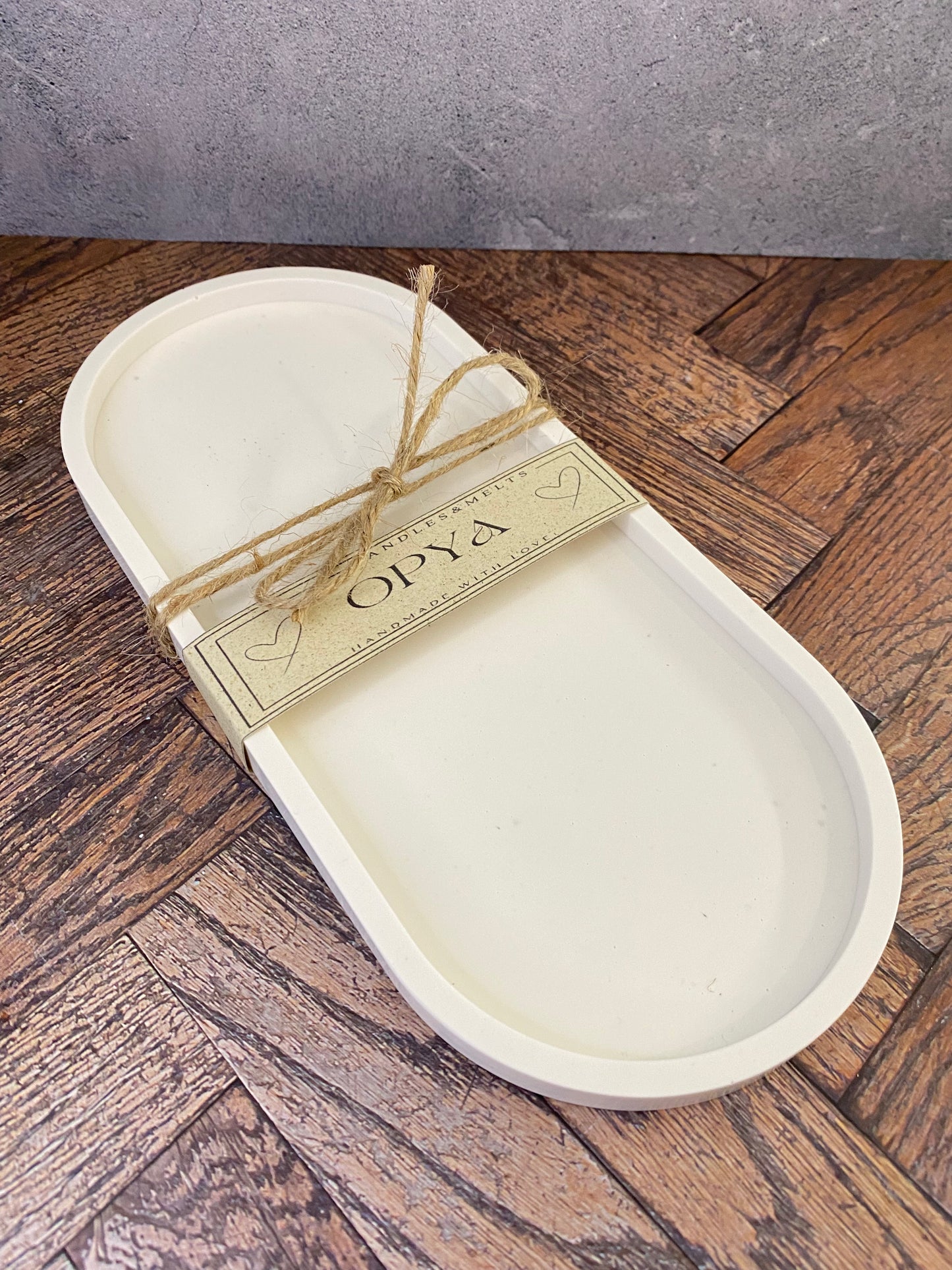 Deko Tablett,Schmucktablett, Jesin, Handgemacht