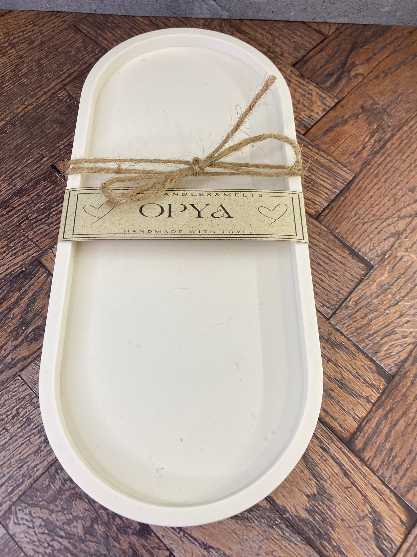 Deko Tablett,Schmucktablett, Jesin, Handgemacht