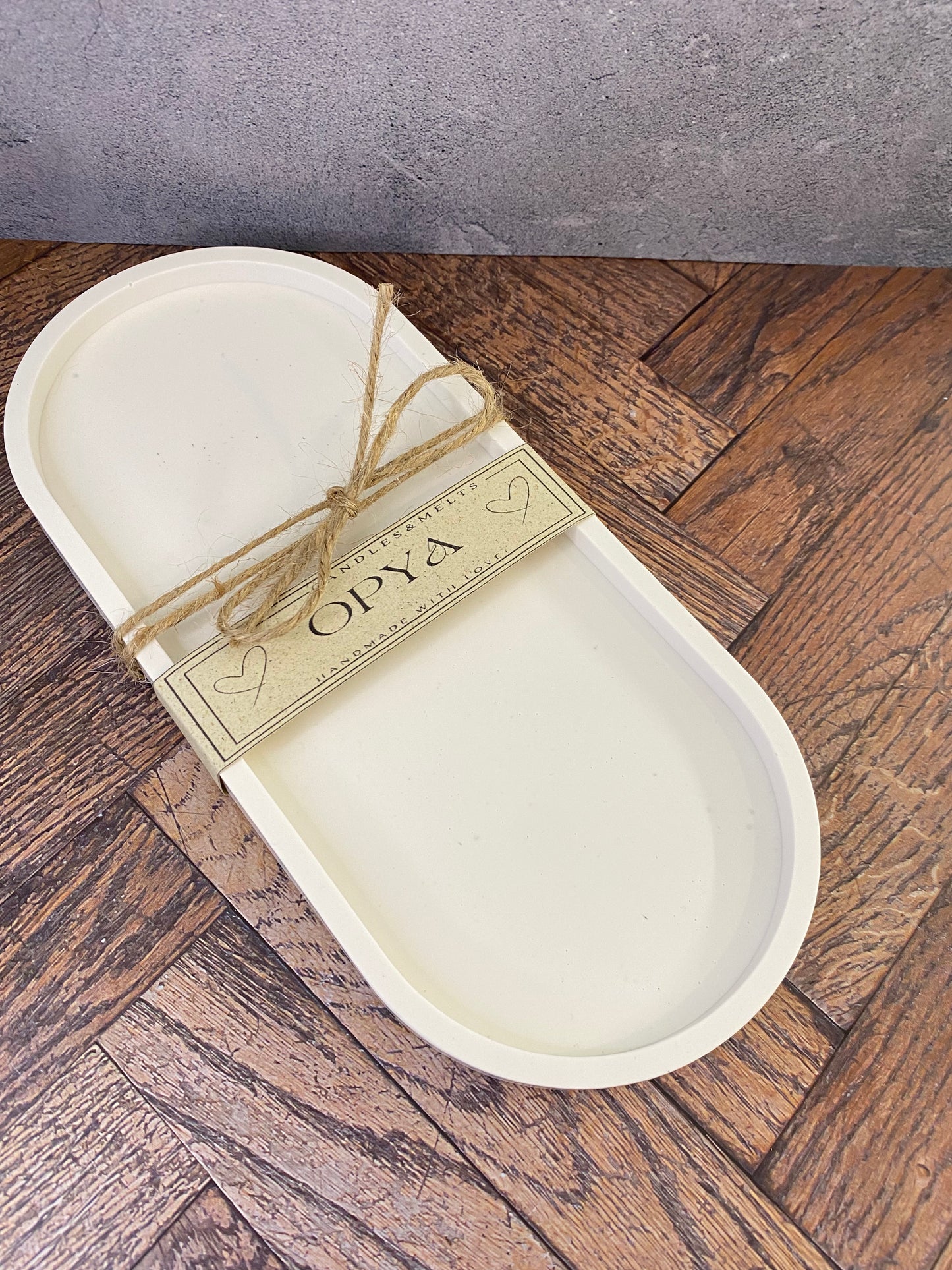 Deko Tablett,Schmucktablett, Jesin, Handgemacht