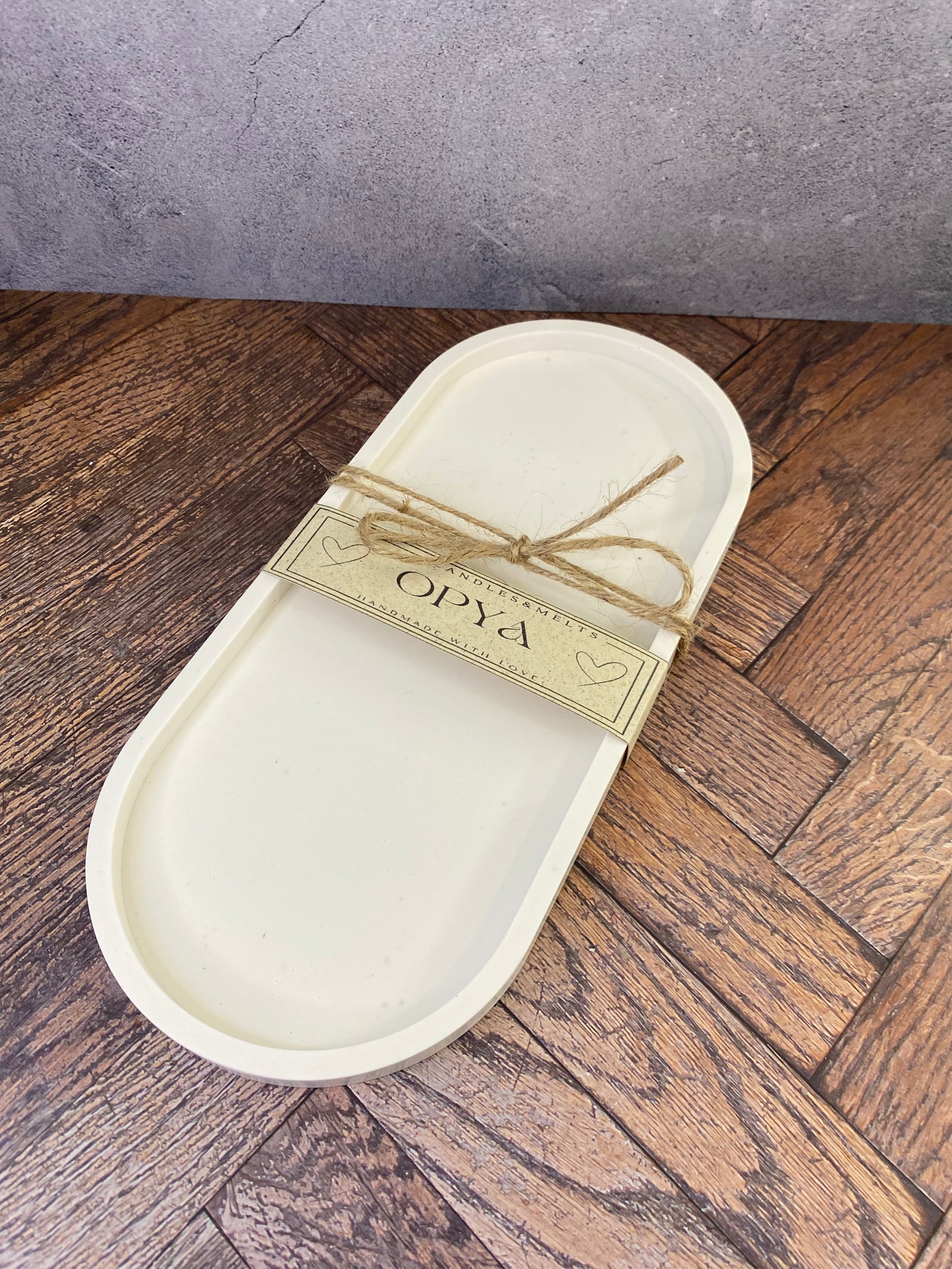 Deko Tablett,Schmucktablett, Jesin, Handgemacht