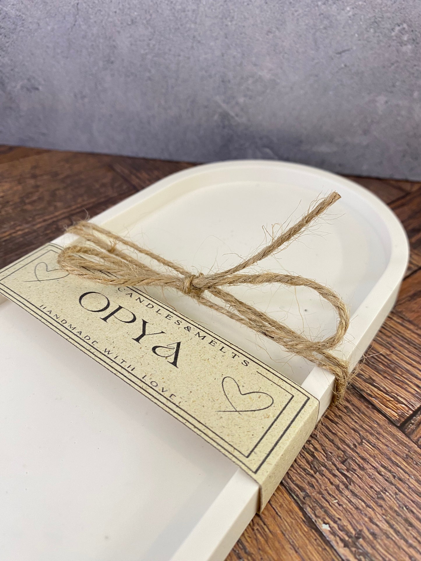 Deko Tablett,Schmucktablett, Jesin, Handgemacht