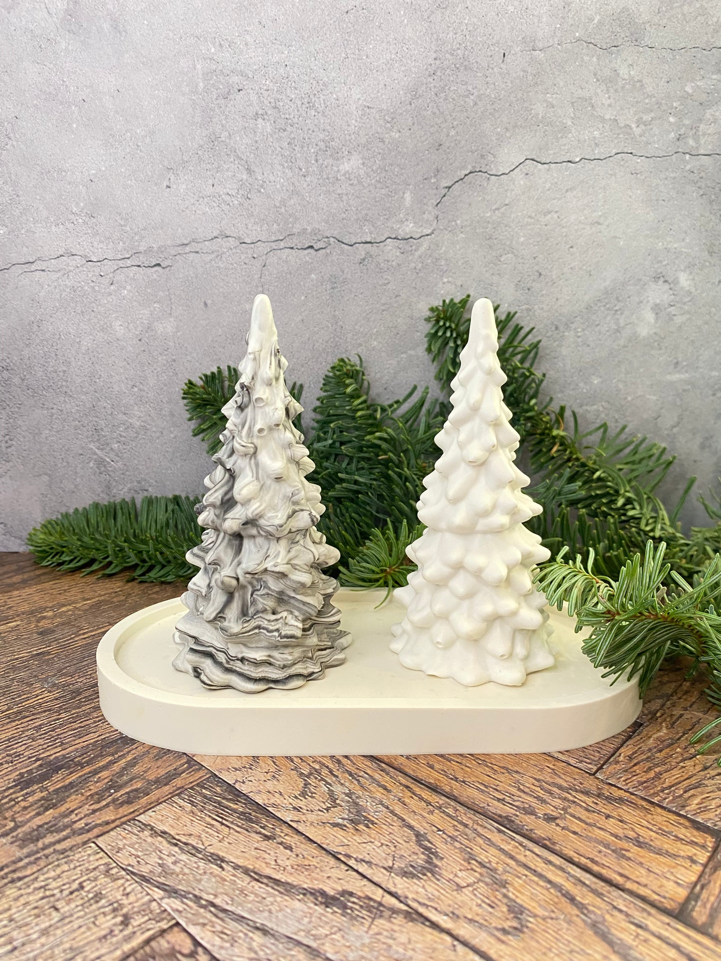 🎄 Handgemachter Tannenbaum aus Jesin – nachhaltige Weihnachtsdeko & Geschenkidee