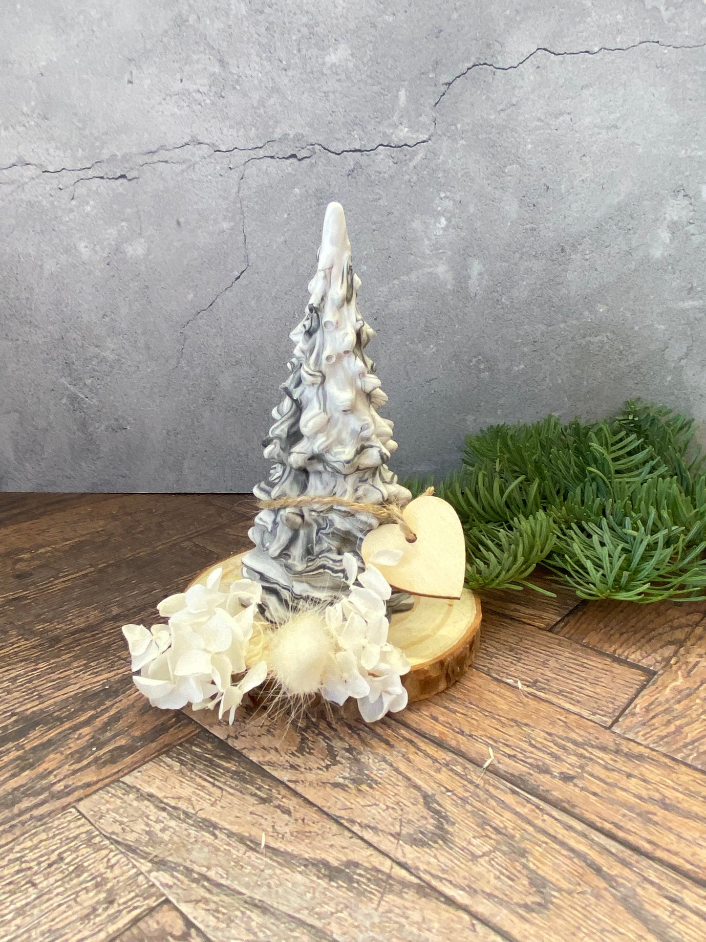 🎄 Handgemachter Tannenbaum aus Jesin – nachhaltige Weihnachtsdeko & Geschenkidee