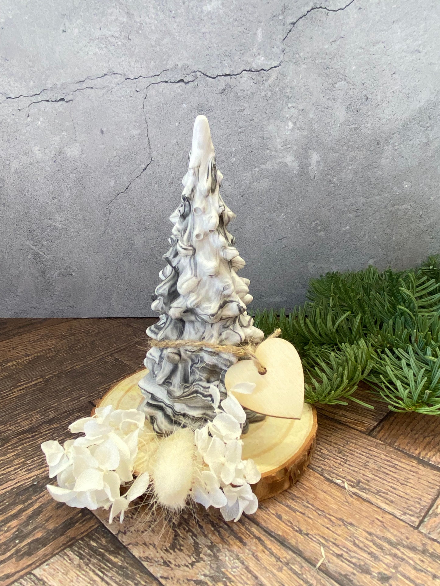 🎄 Handgemachter Tannenbaum aus Jesin – nachhaltige Weihnachtsdeko & Geschenkidee