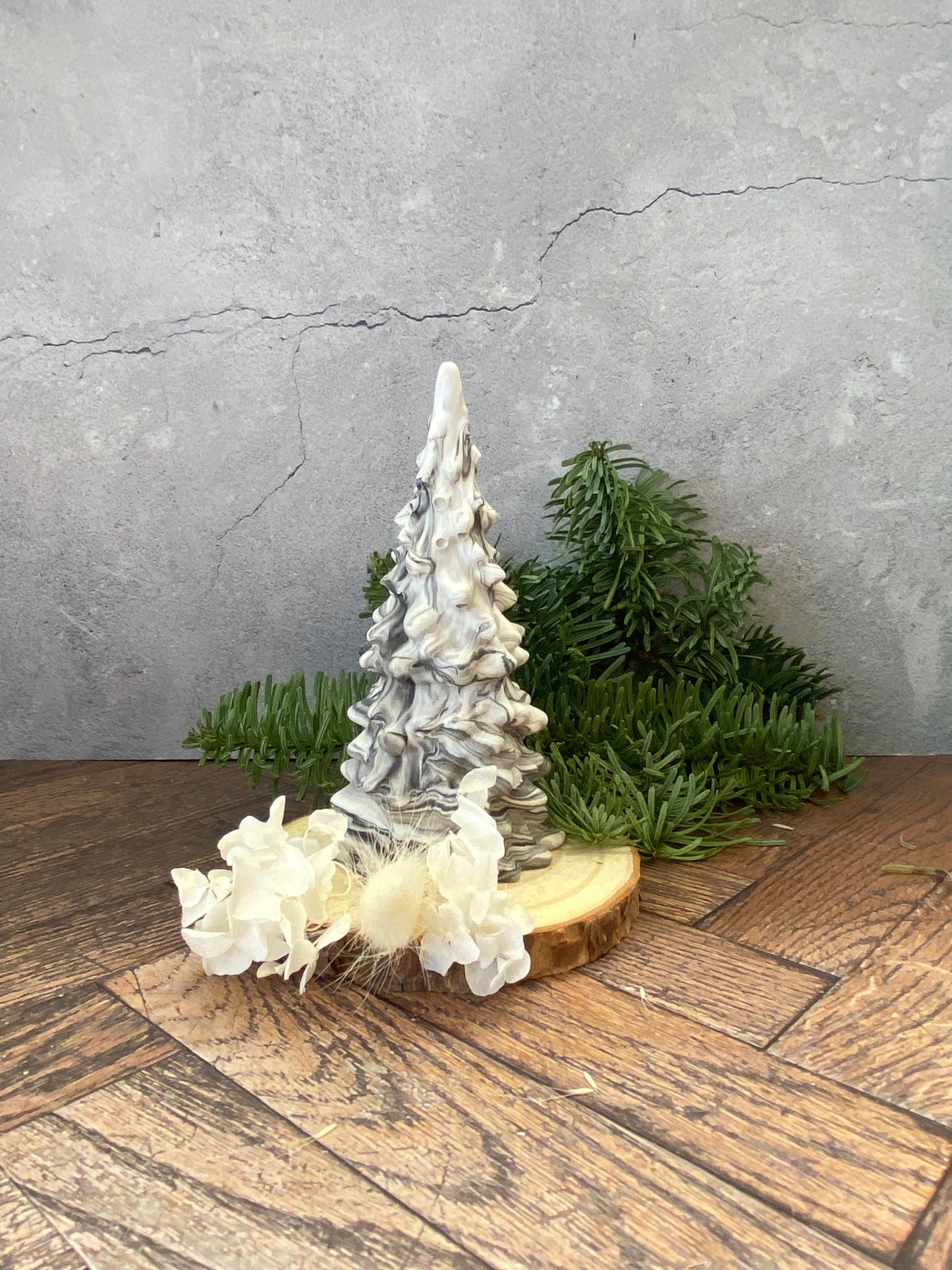 🎄 Handgemachter Tannenbaum aus Jesin – nachhaltige Weihnachtsdeko & Geschenkidee