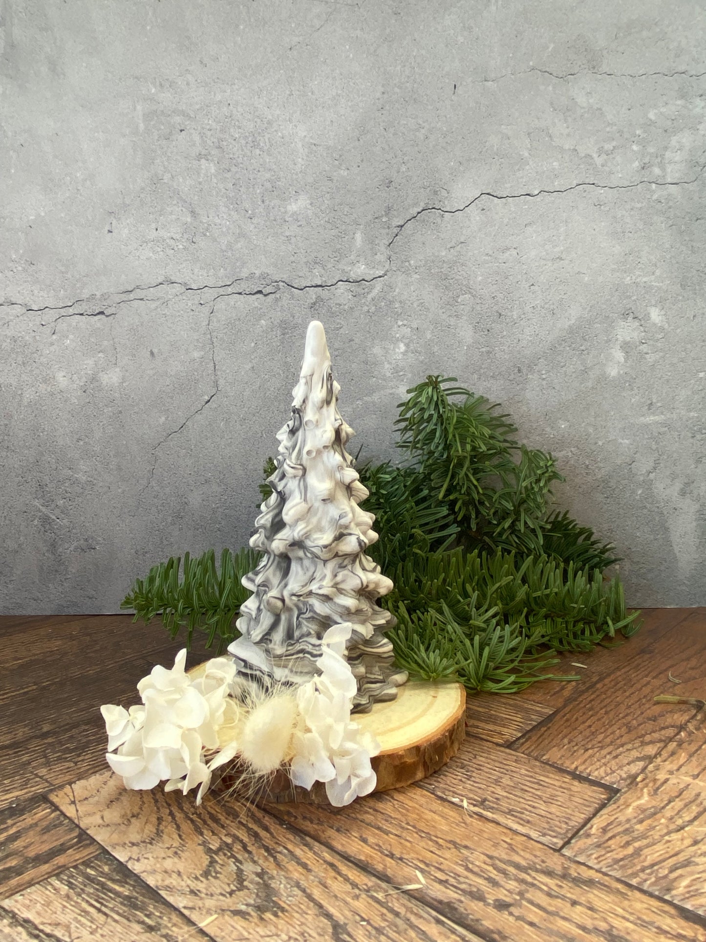 🎄 Handgemachter Tannenbaum aus Jesin – nachhaltige Weihnachtsdeko & Geschenkidee