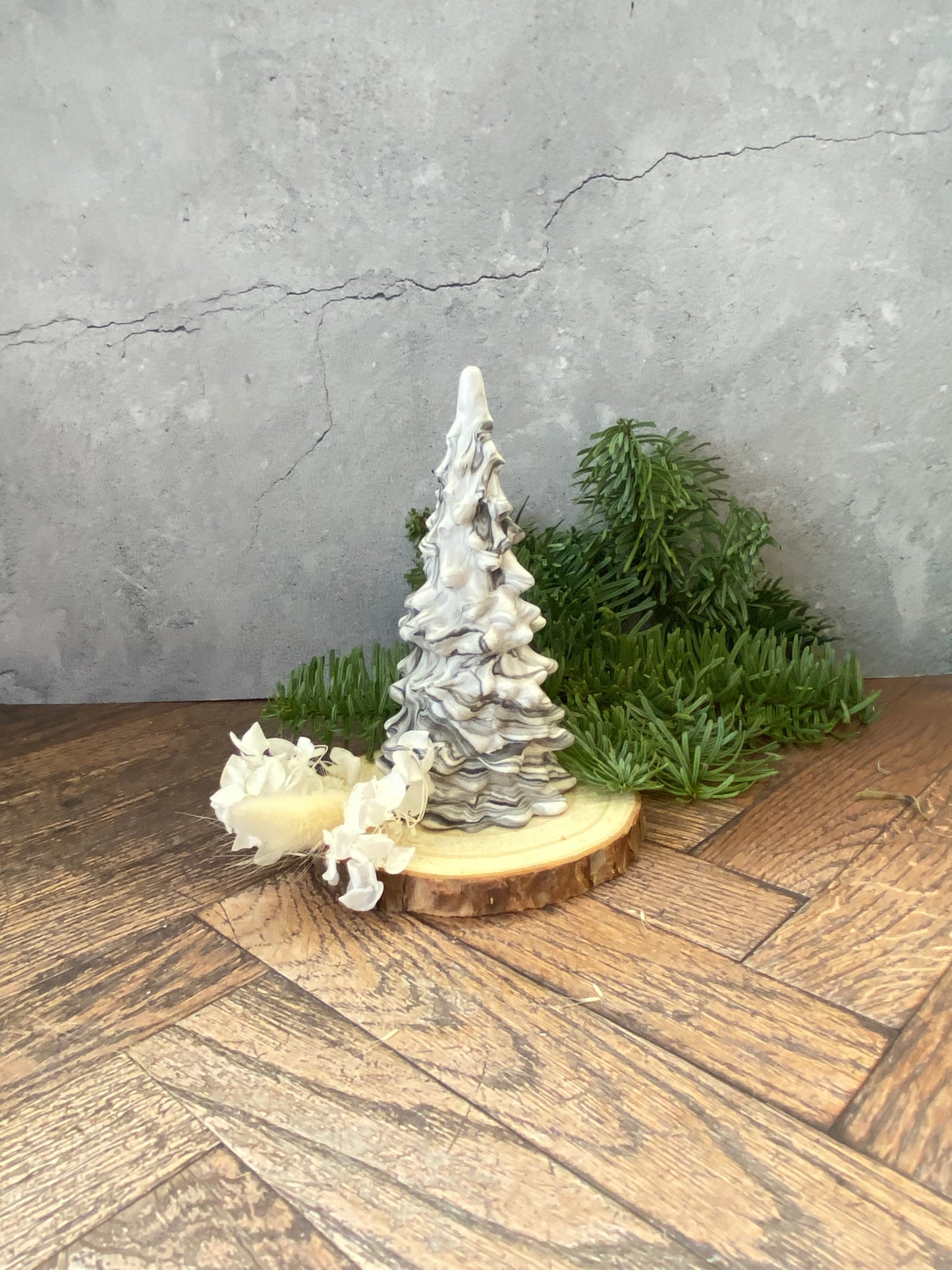 🎄 Handgemachter Tannenbaum aus Jesin – nachhaltige Weihnachtsdeko & Geschenkidee