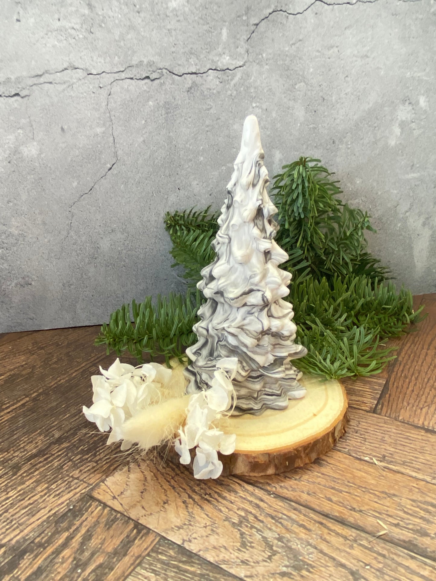 🎄 Handgemachter Tannenbaum aus Jesin – nachhaltige Weihnachtsdeko & Geschenkidee