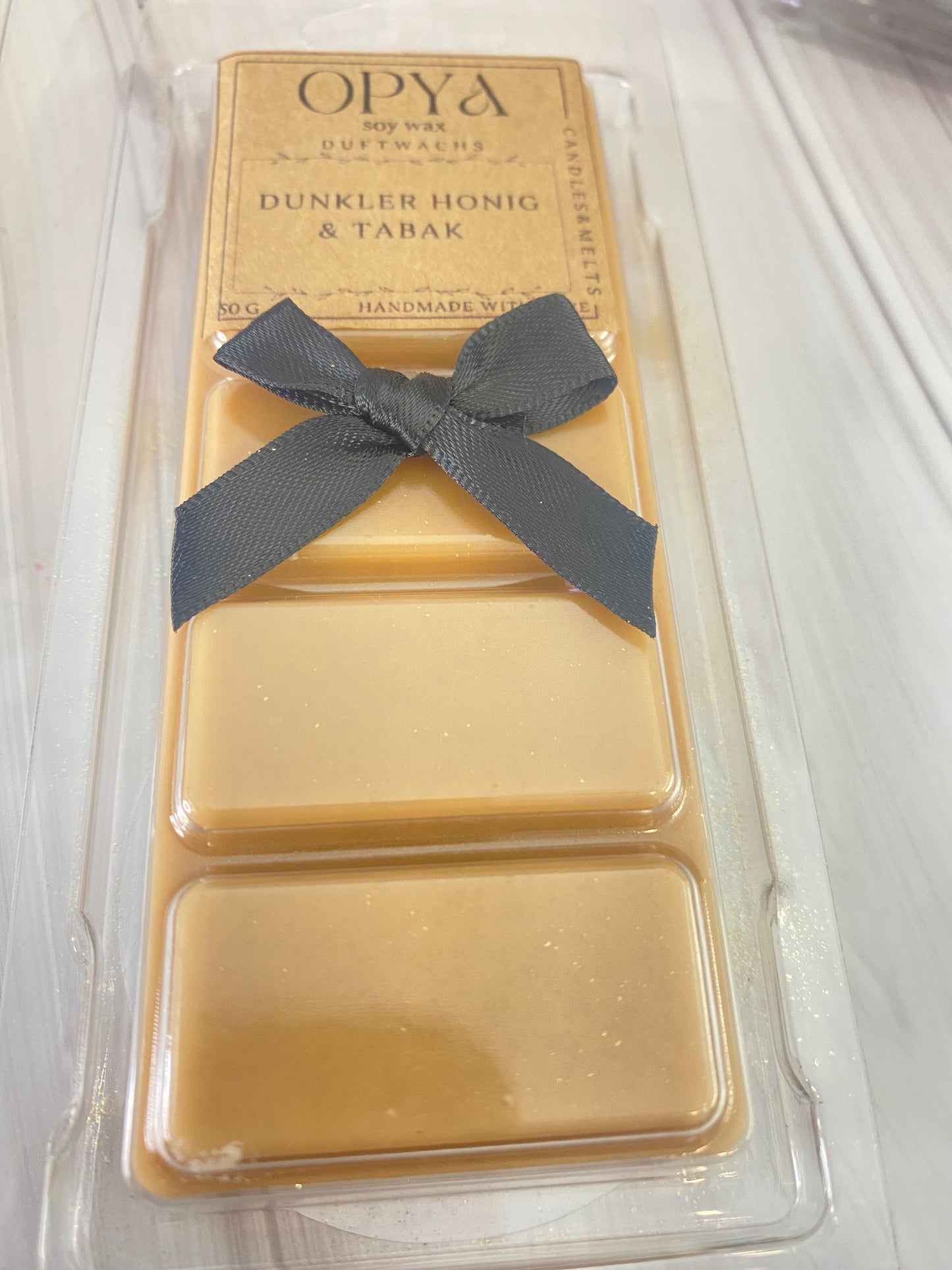 Melts / Duftwachs für Duftlampe - Dunkler Honig & Tabak, 50g