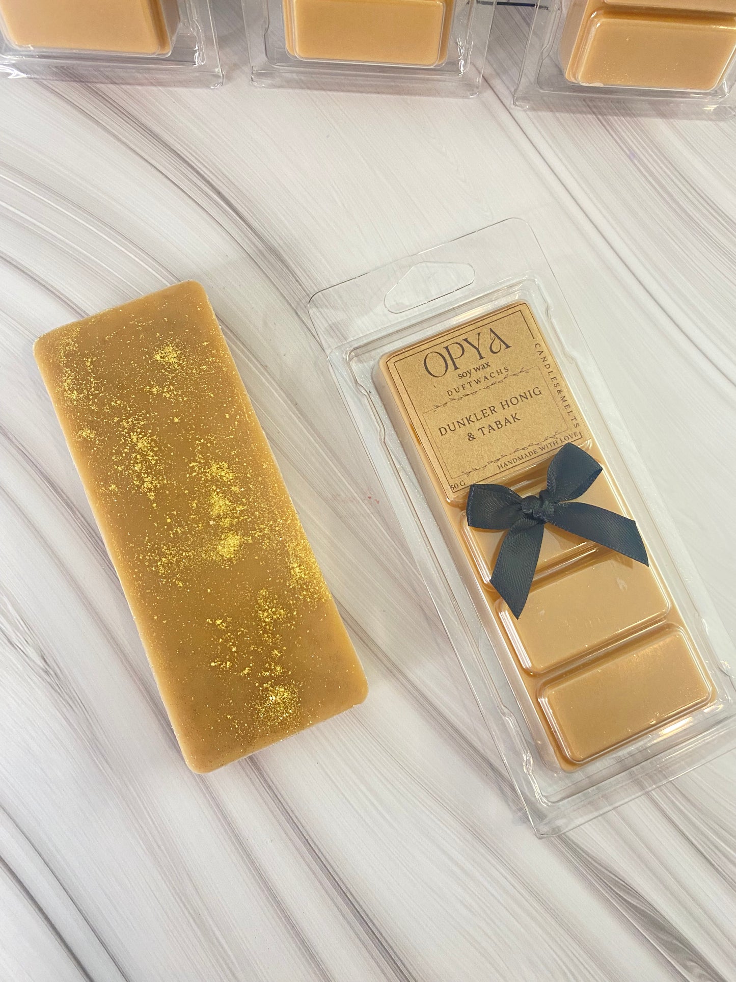 Melts / Duftwachs für Duftlampe - Dunkler Honig & Tabak, 50g