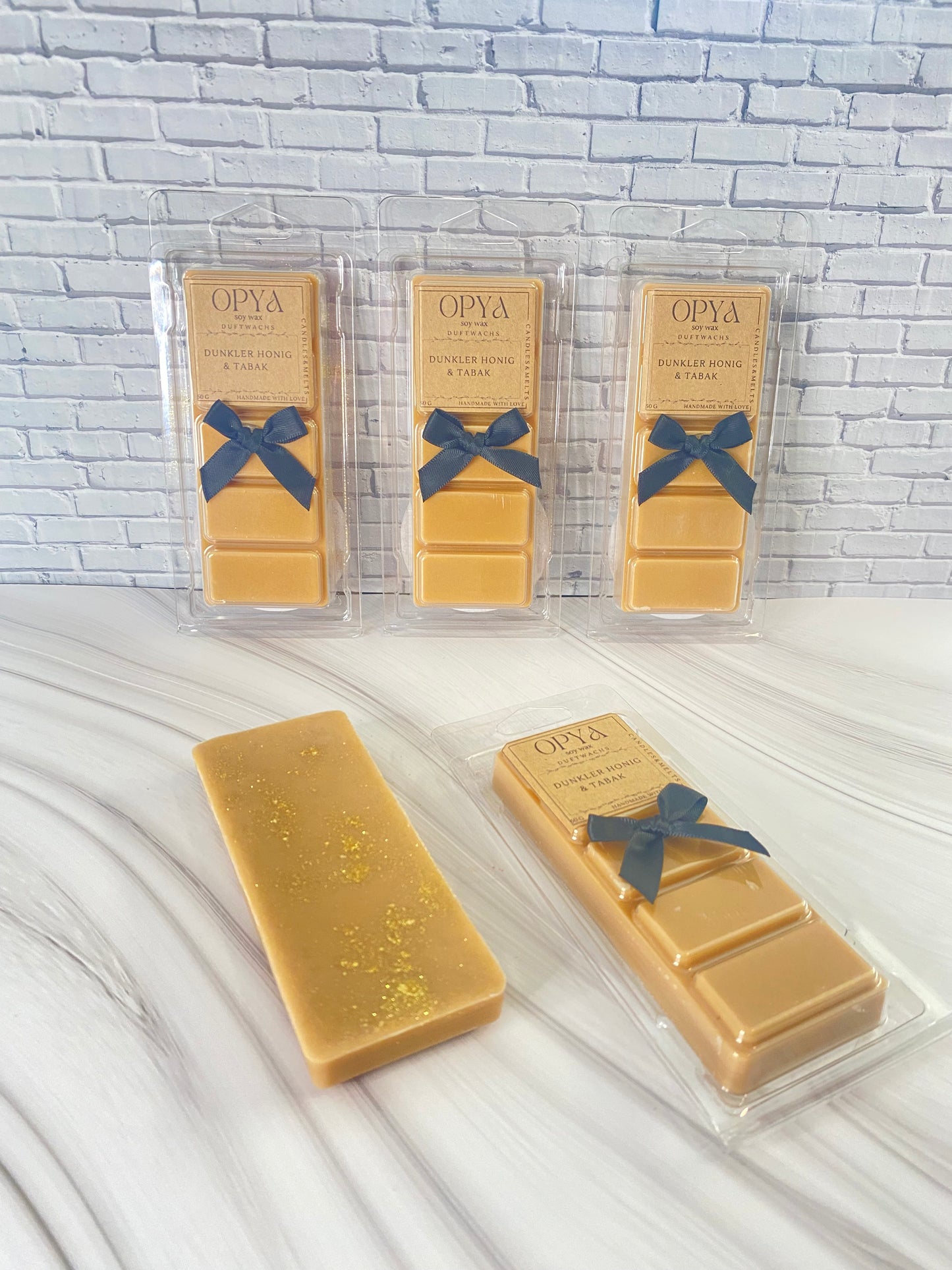 Melts / Duftwachs für Duftlampe - Dunkler Honig & Tabak, 50g