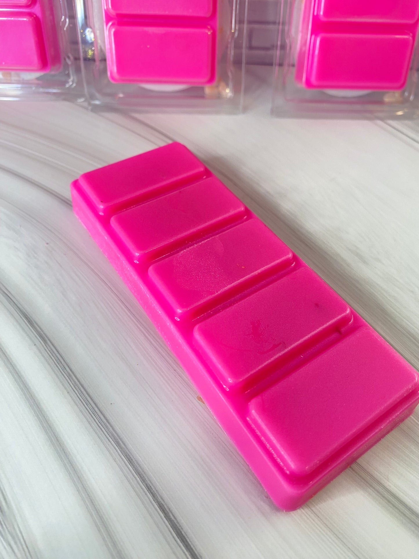 Melts / Duftwachs für Duftlampe - Pinker Pfeffer &  Rose, mit Pinker Opal Kristallen, 50g