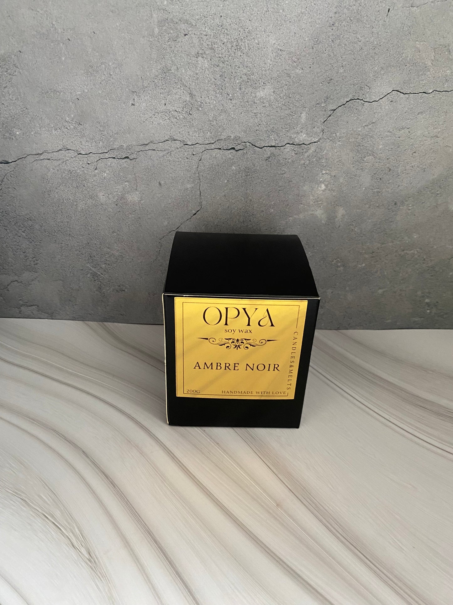 Duftkerze " Ambre Noir " 200 g