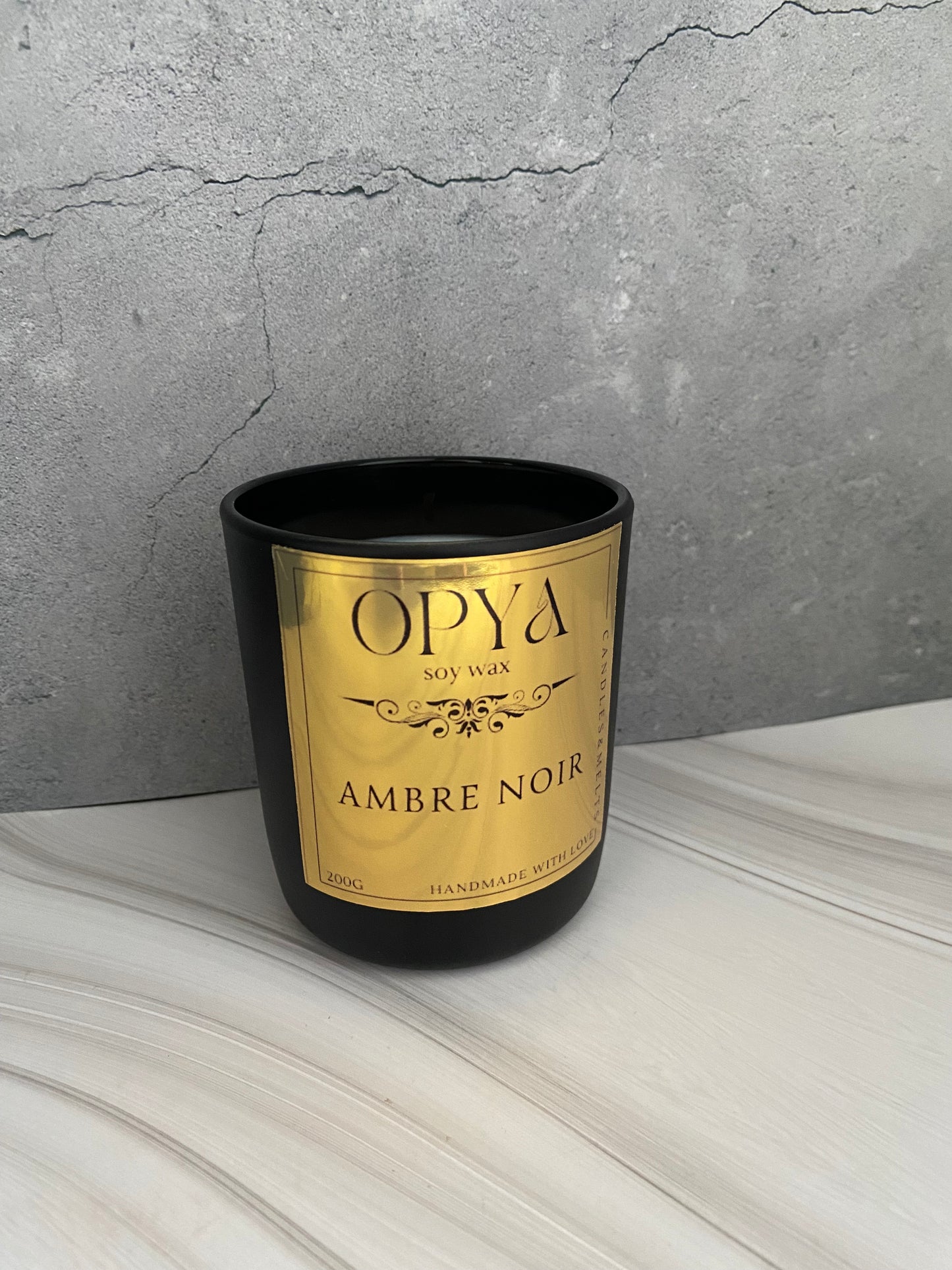 Duftkerze " Ambre Noir " 200 g