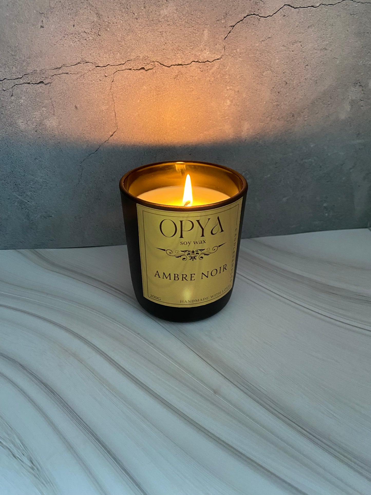 Duftkerze " Ambre Noir " 200 g