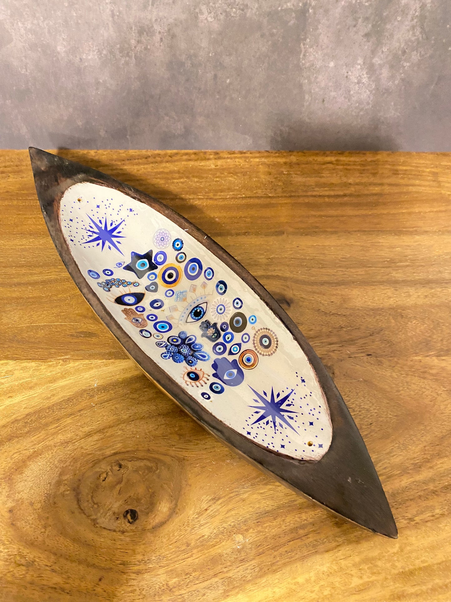 🧿 Räucherstäbchenhalter „Böser Blick“ – Schutz &amp; positive Energie