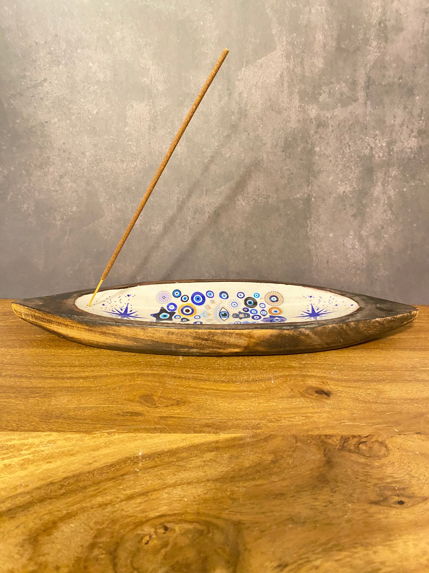 🧿 Räucherstäbchenhalter „Böser Blick“ – Schutz &amp; positive Energie