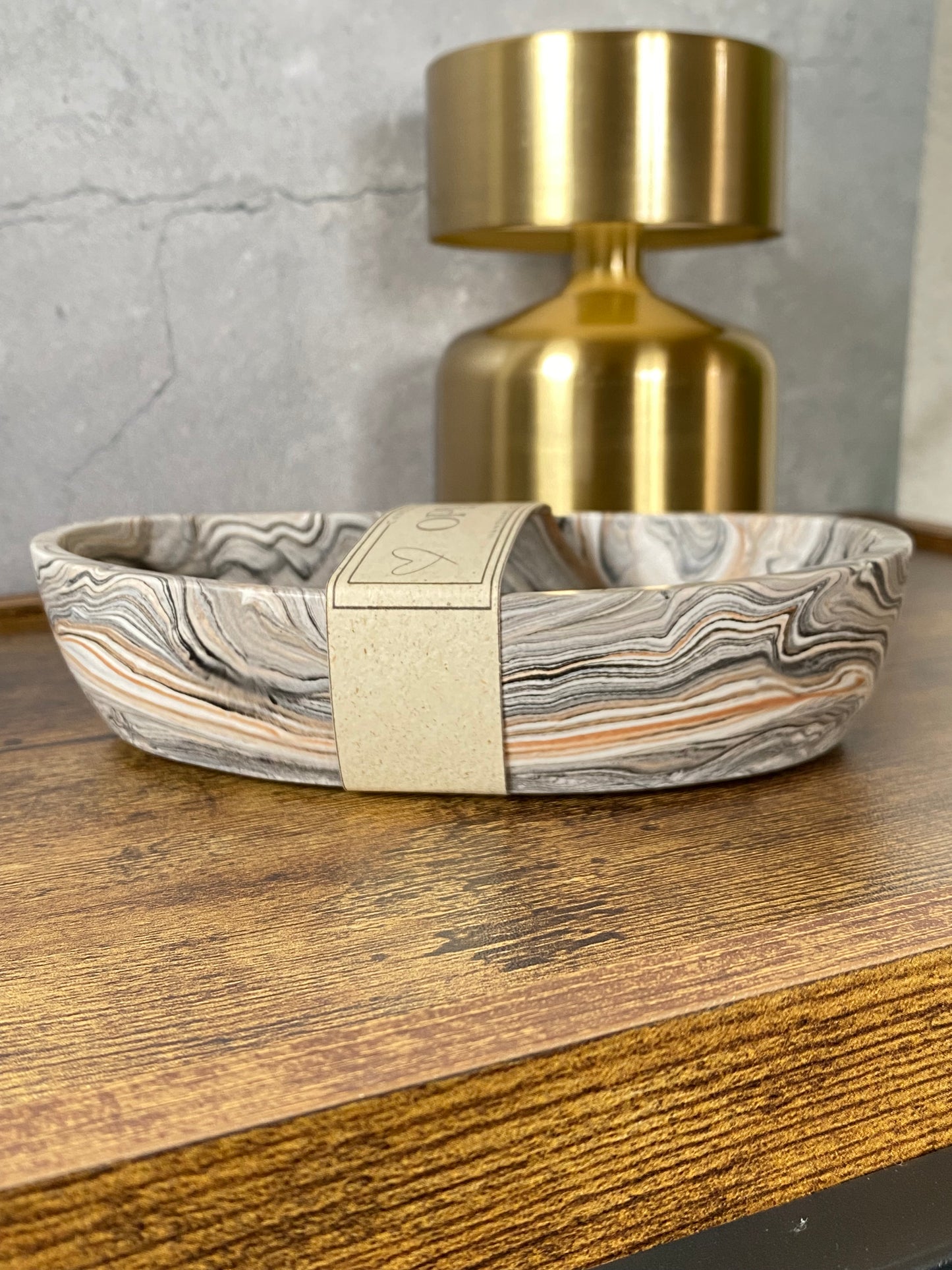 🕊️ Handgegossene Schmuckschale aus Jesin – stilvoll, nachhaltig & einzigartig