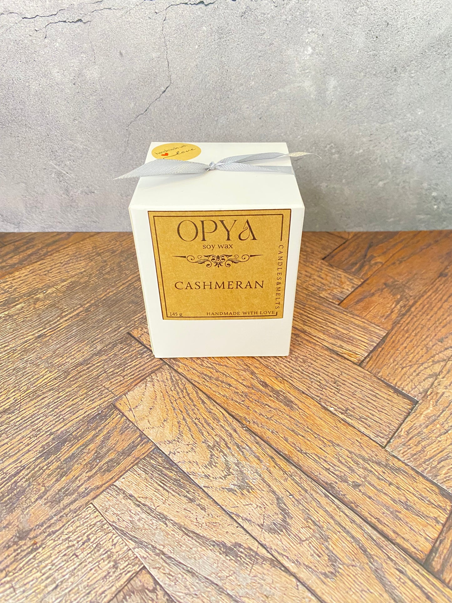 Duftkerze „Cashmeran“ – Handgegossen aus 100 % Sojawachs