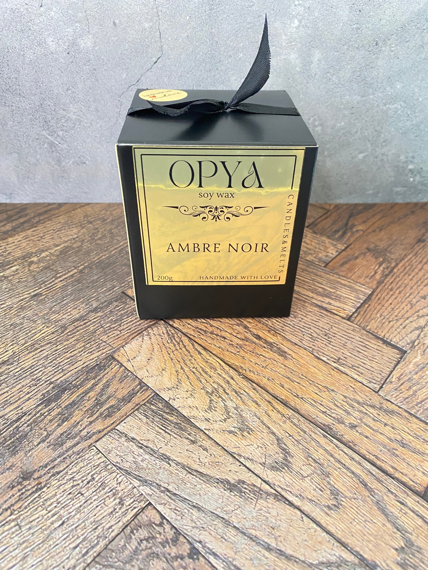 Duftkerze " Ambre Noir " 200 g