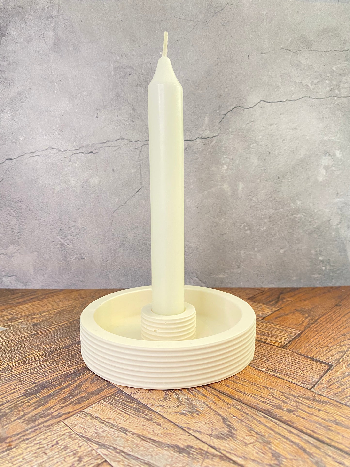 🕯️ Handgemachter Jesin-Stabkerzenhalter – schlicht, modern & nachhaltig