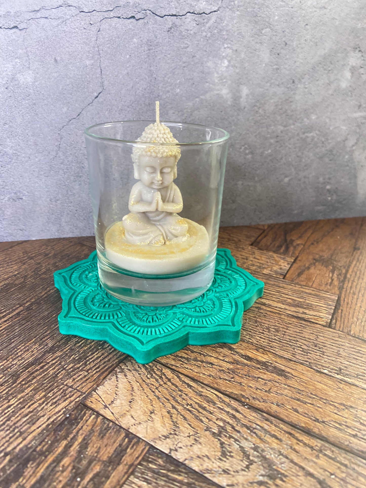 Mandala Untersetzer aus Jesin – Nachhaltige Handarbeit für stilvolle Wohn- & Tischdekoration