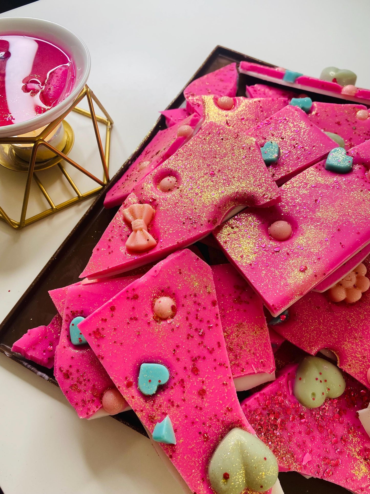 Wachs Melt / für Duftlampe,  Rosige Pfefferträume,100g