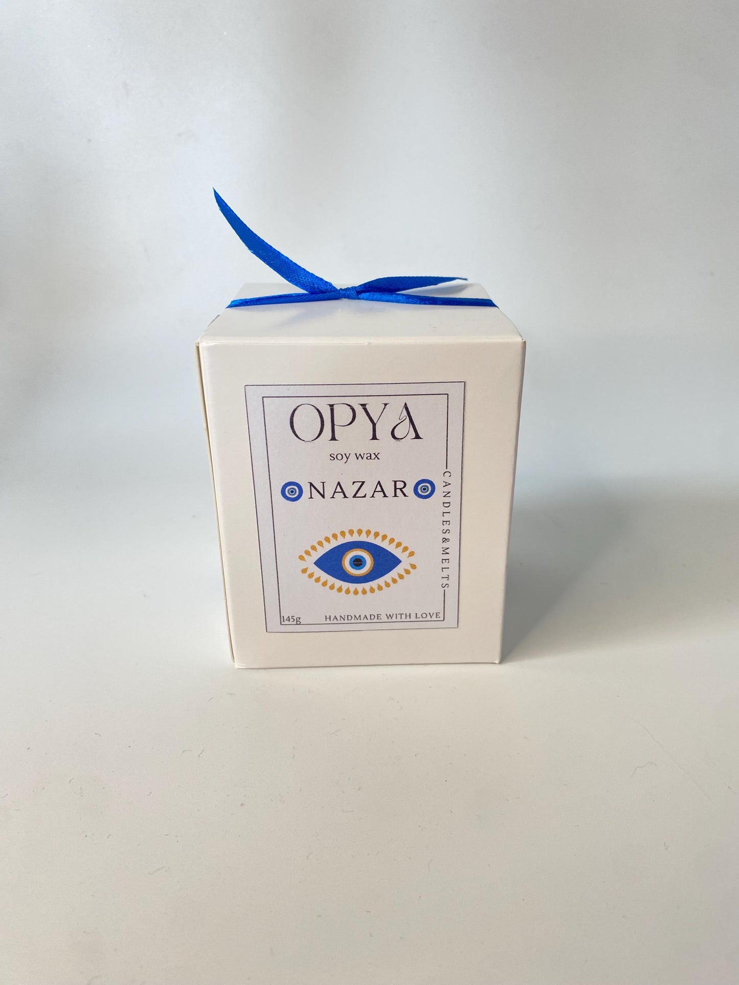 Schutzkerze /Nazar-Kerze /  Evil Eye / Meditationkerze