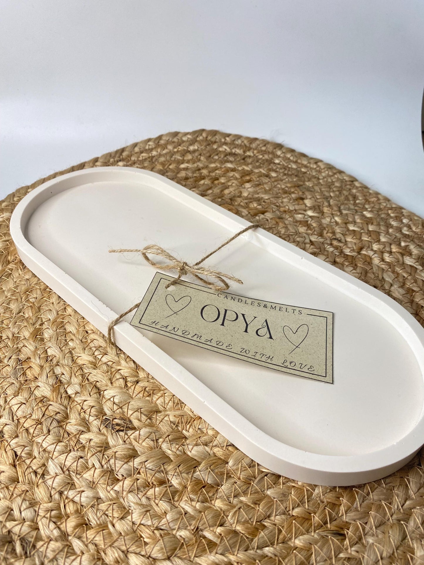 Deko Tablett,Schmucktablett, Jesin, Handgemacht