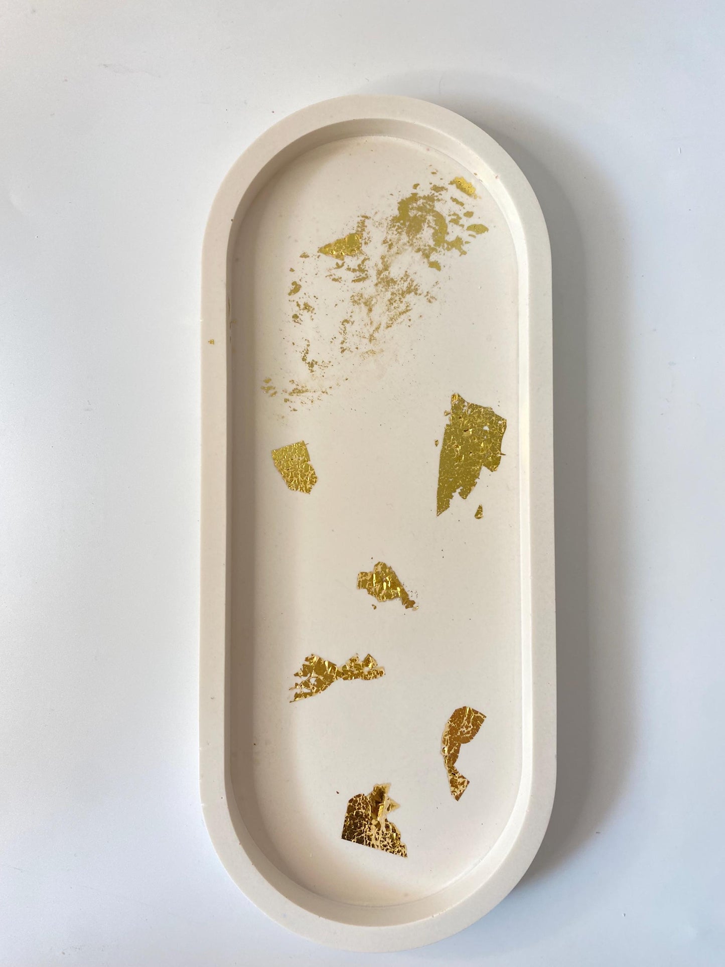 Handgefertigtes - Edles Tablett mit Blattgold, Jesin