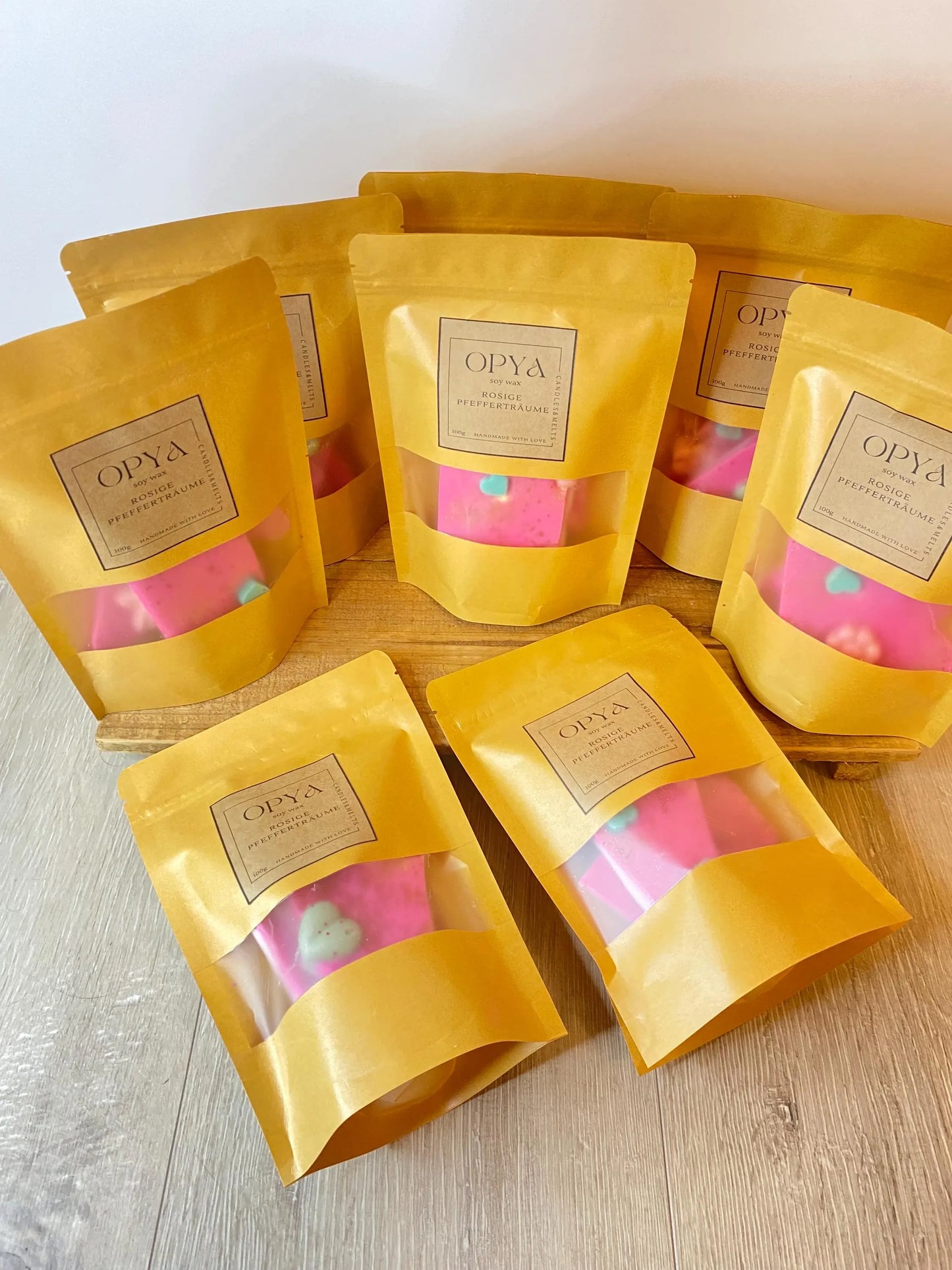 Wachs Melt / für Duftlampe,  Rosige Pfefferträume,100g