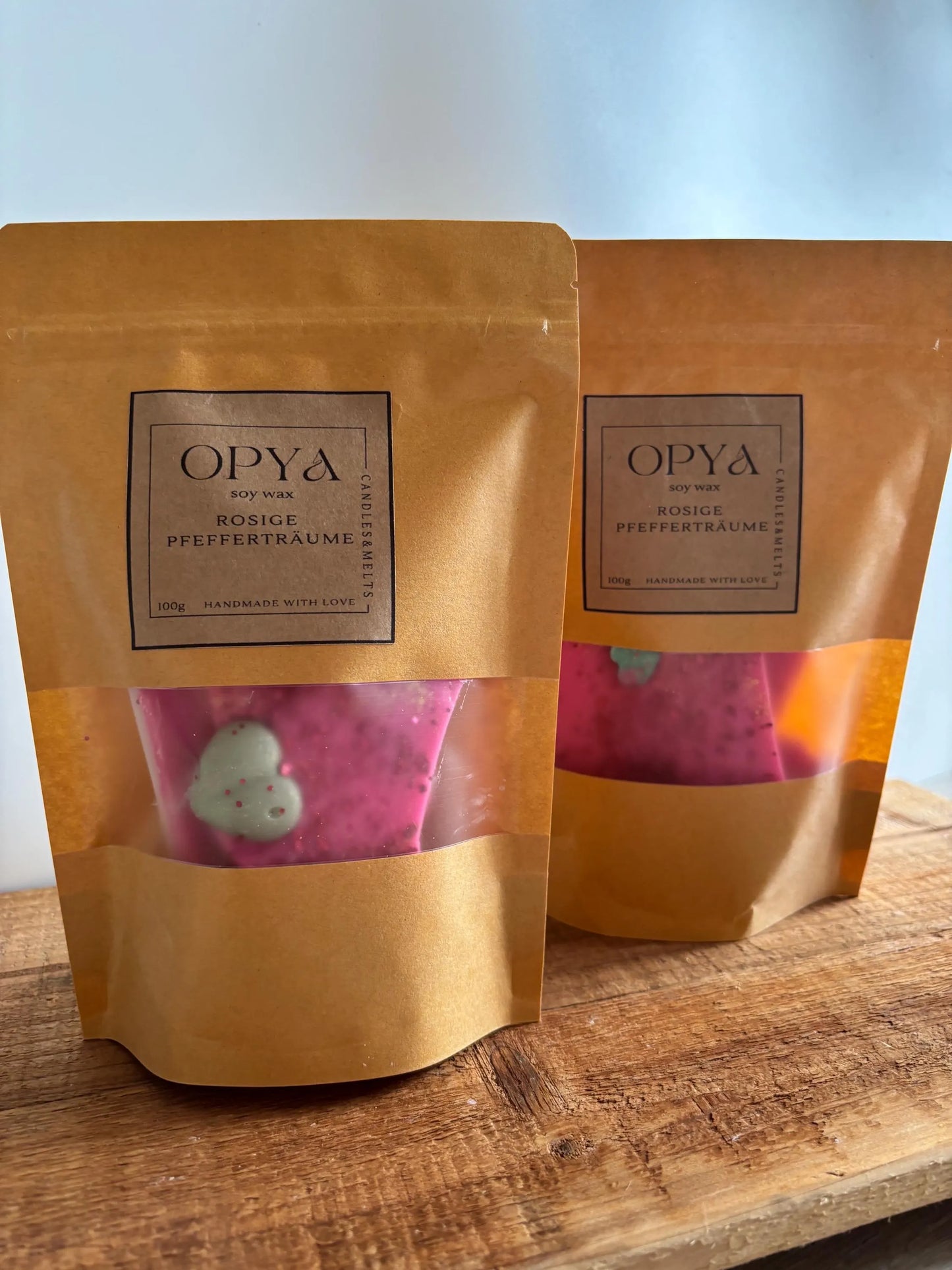 Wachs Melt / für Duftlampe,  Rosige Pfefferträume,100g