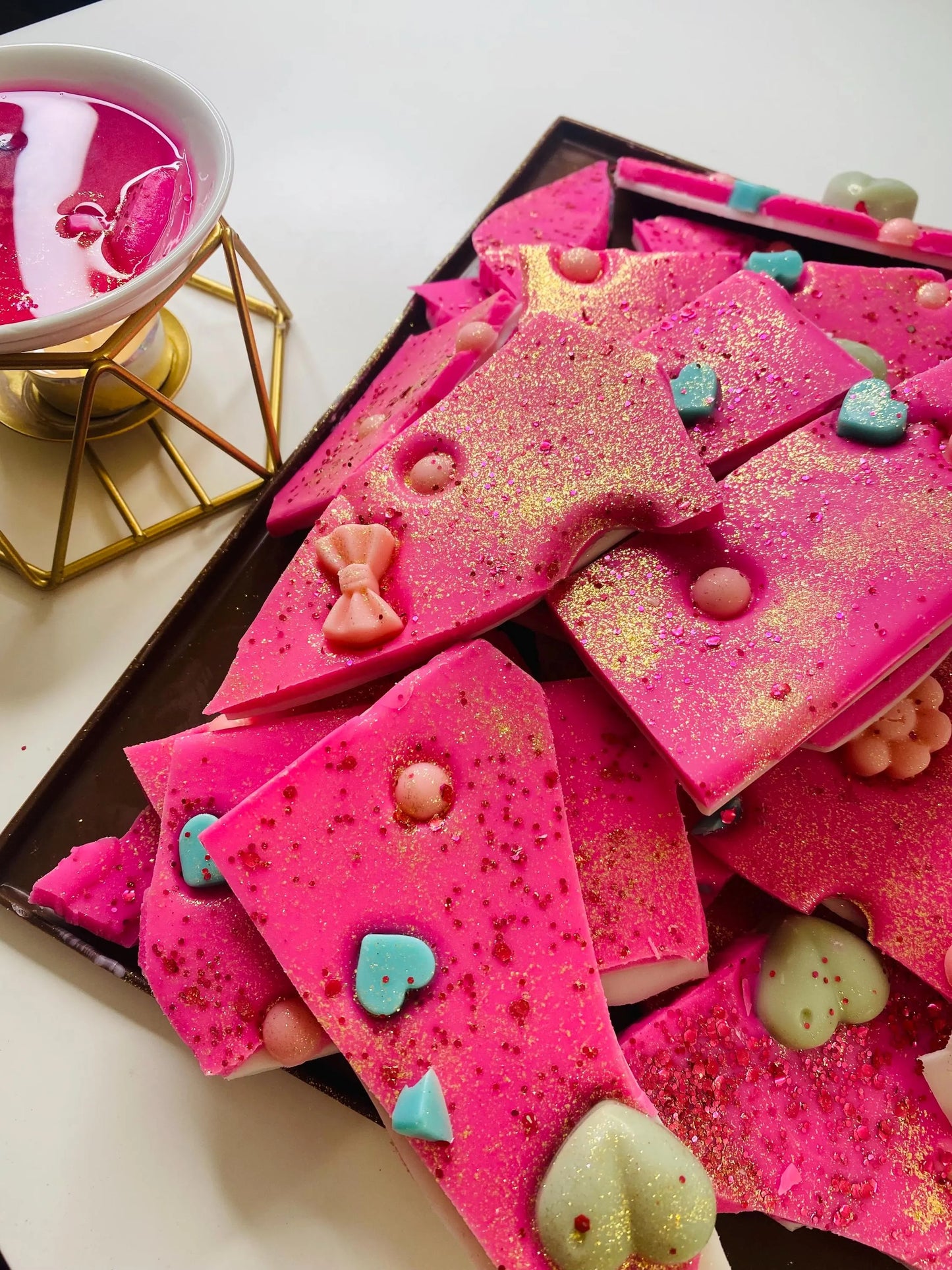 Wachs Melt / für Duftlampe,  Rosige Pfefferträume,100g