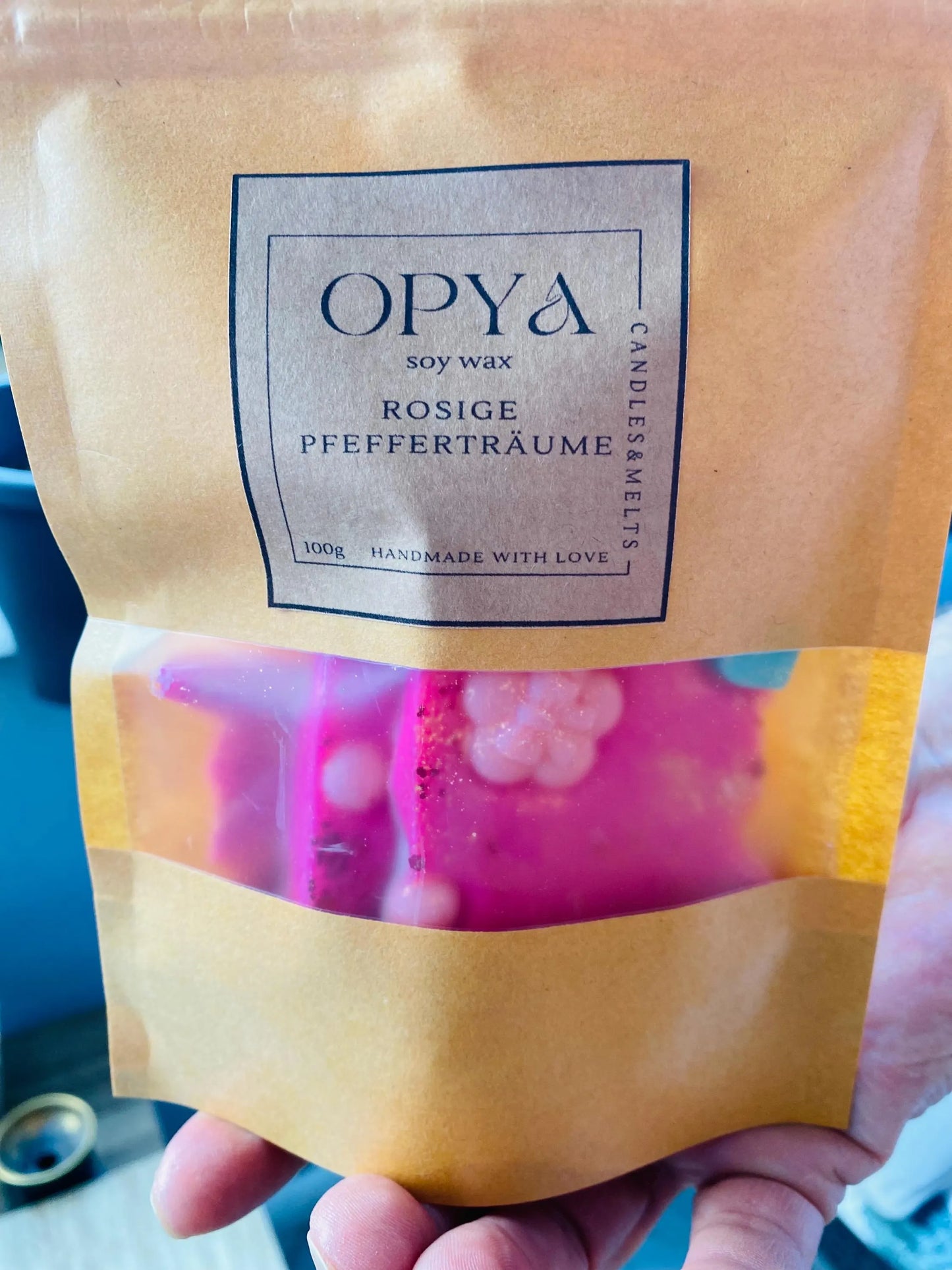 Wachs Melt / für Duftlampe,  Rosige Pfefferträume,100g