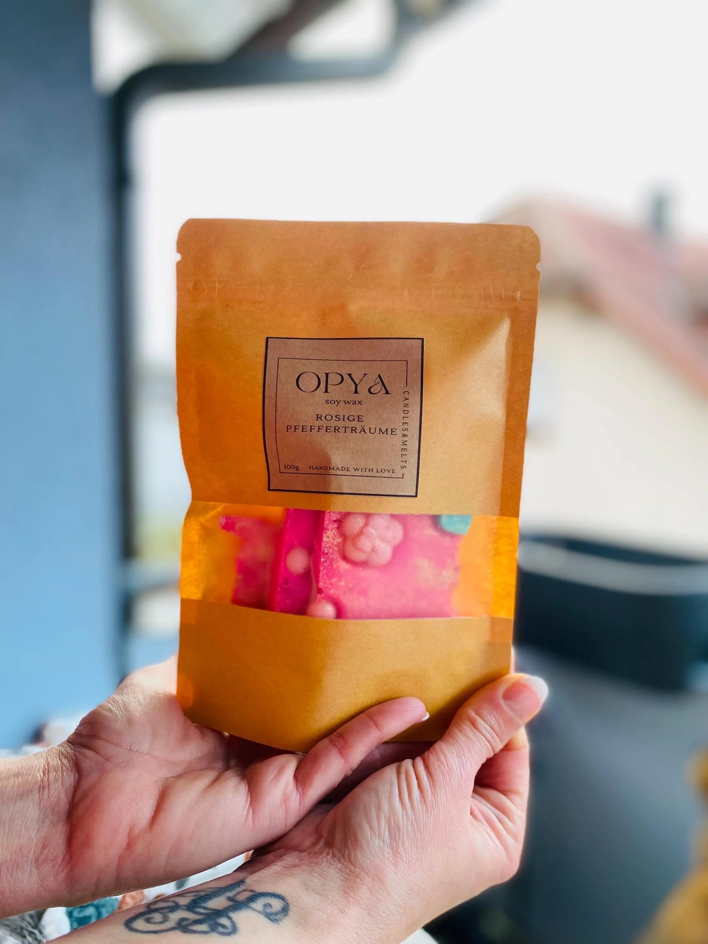 Wachs Melt / für Duftlampe,  Rosige Pfefferträume,100g